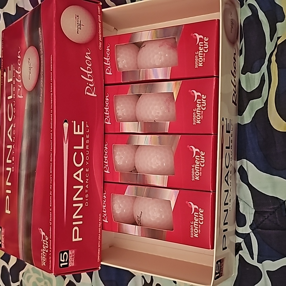 Pinnacle Pink Golf Balls